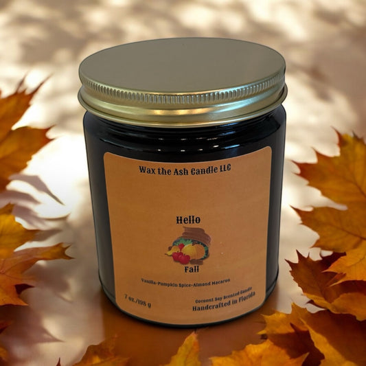 HELLO FALL CANDLE